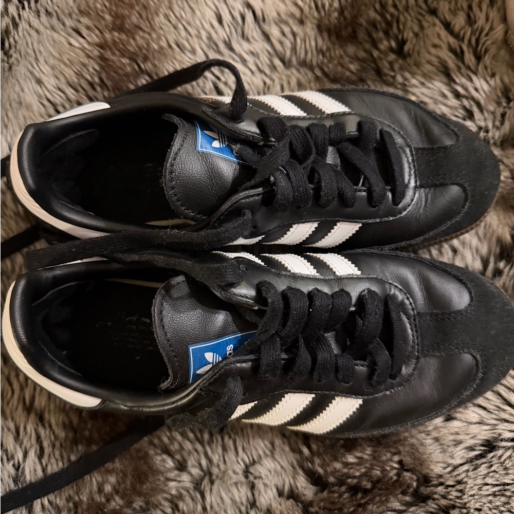 Adidas Black and White Sambas